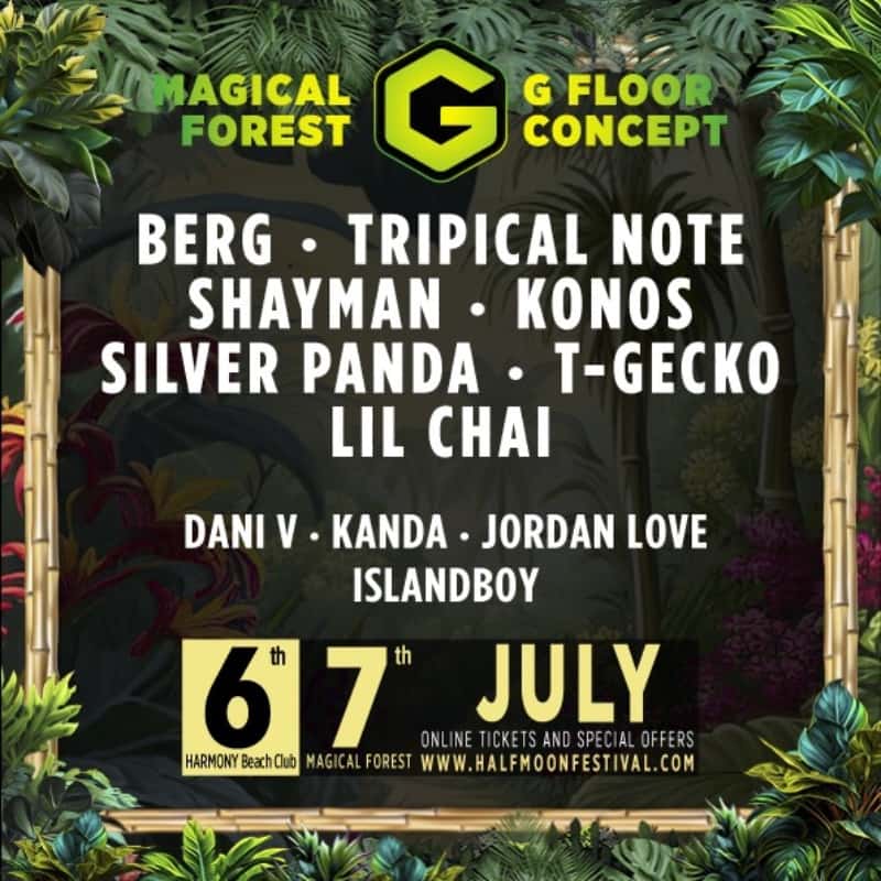 Halfmoon Festival : 7th July 2026 (Magic Forest 2 Stages)